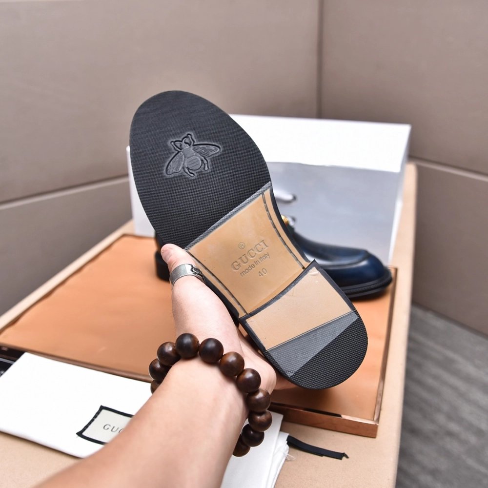 Gucci leather shoes 054,GUCCI SHOES,Business Shoes