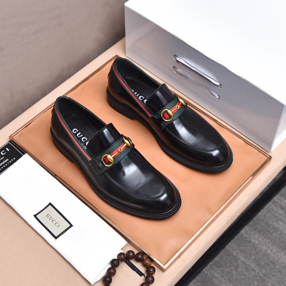 Gucci leather shoes 055,GUCCI SHOES,Business Shoes