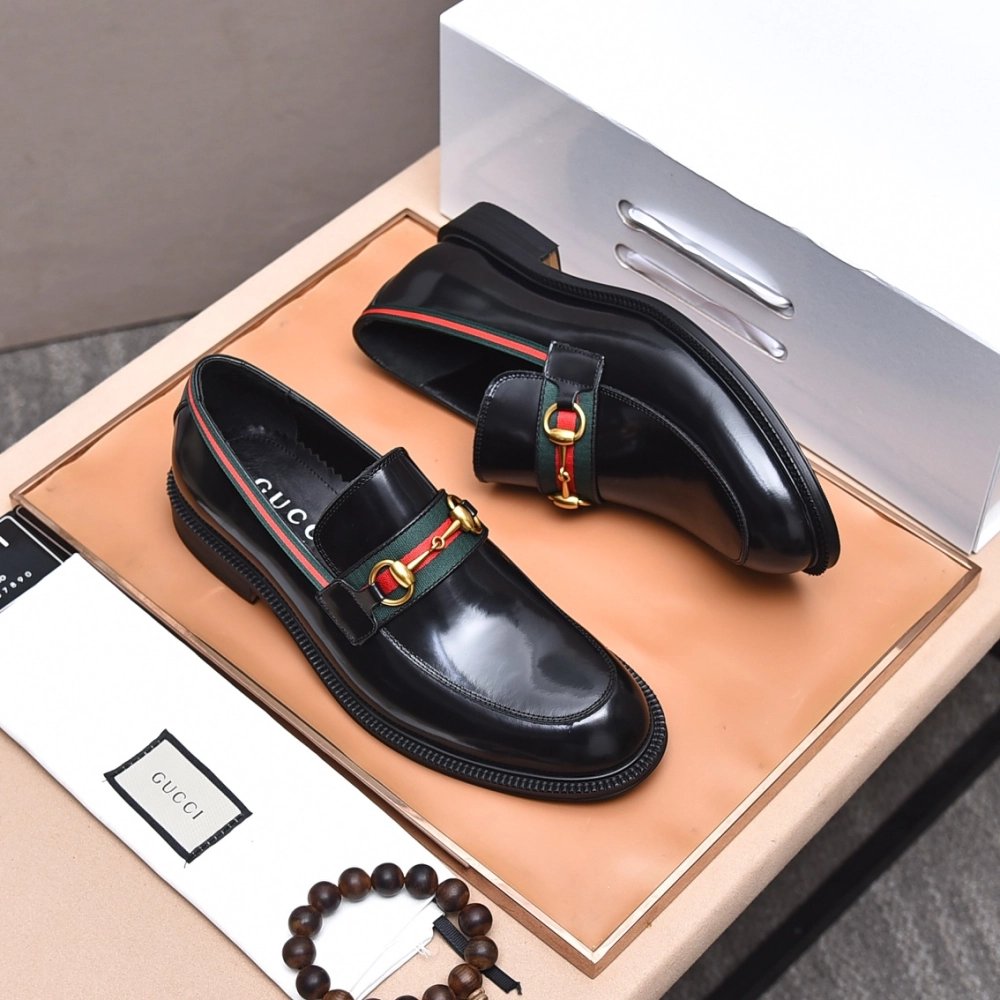 Gucci leather shoes 055,GUCCI SHOES,Business Shoes