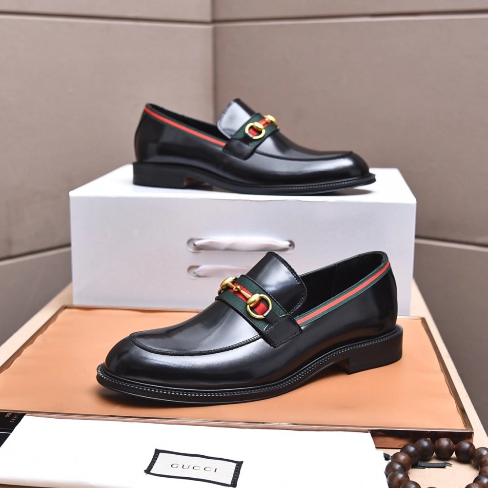 Gucci leather shoes 055,GUCCI SHOES,Business Shoes