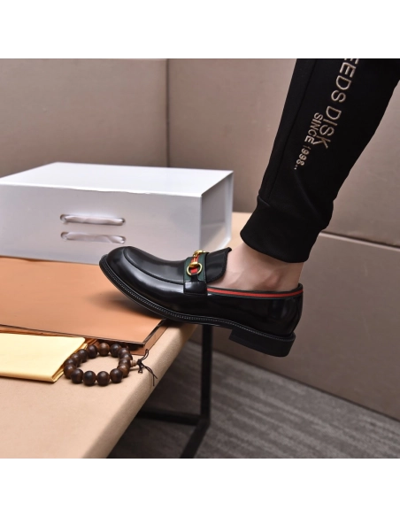 Gucci leather shoes 055,GUCCI SHOES,Business Shoes