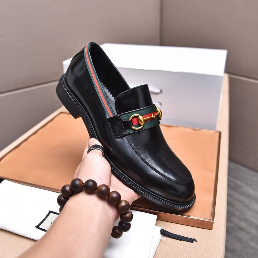 Gucci leather shoes 055,GUCCI SHOES,Business Shoes