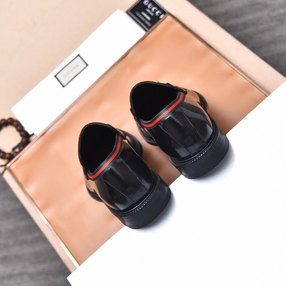 Gucci leather shoes 055,GUCCI SHOES,Business Shoes