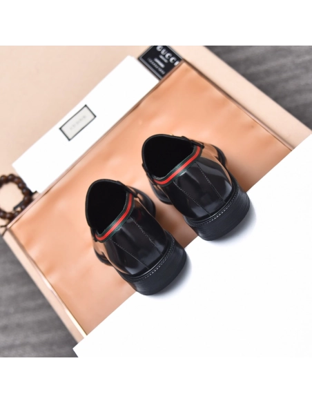 Gucci leather shoes 055,GUCCI SHOES,Business Shoes
