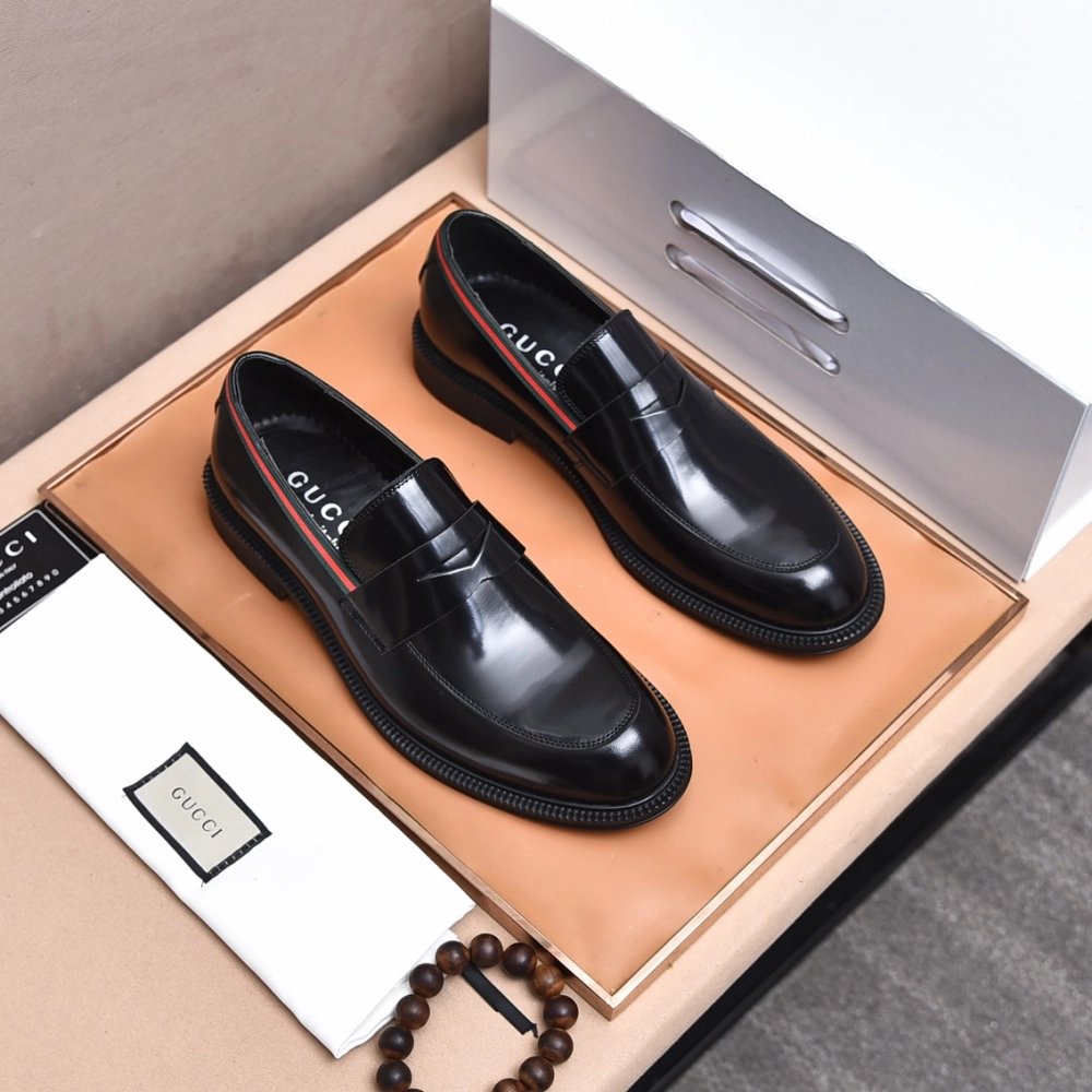 Gucci leather shoes 056,GUCCI SHOES,Business Shoes