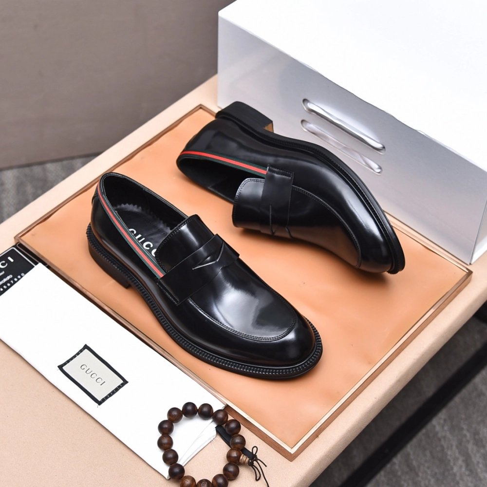Gucci leather shoes 056,GUCCI SHOES,Business Shoes