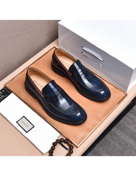Gucci leather shoes 057,GUCCI SHOES,Business Shoes