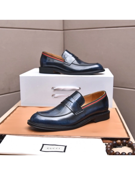 Gucci leather shoes 057,GUCCI SHOES,Business Shoes