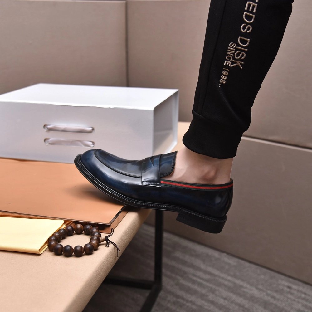 Gucci leather shoes 057,GUCCI SHOES,Business Shoes