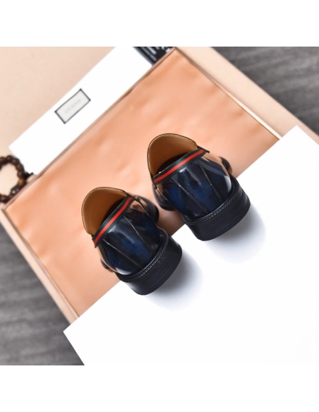 Gucci leather shoes 057,GUCCI SHOES,Business Shoes