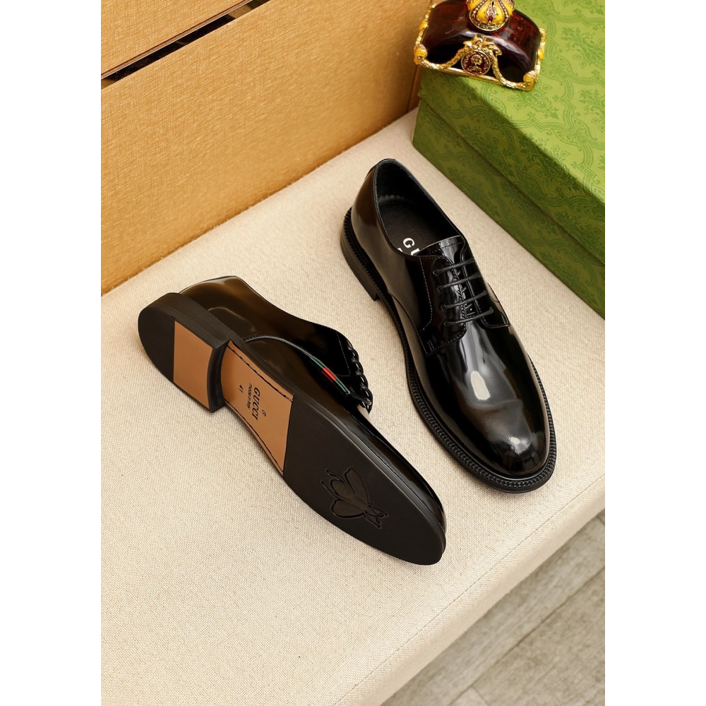 Gucci leather shoes 063,GUCCI SHOES,Business Shoes