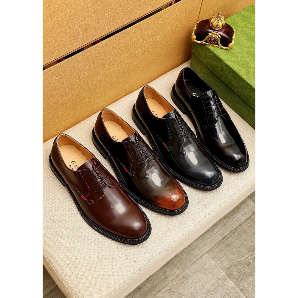 Gucci leather shoes 063,GUCCI SHOES,Business Shoes