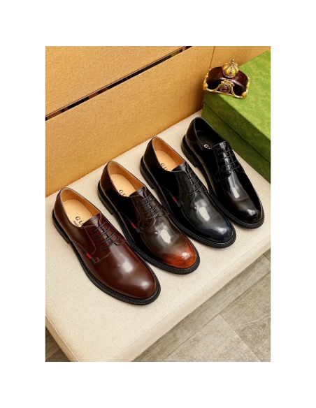 Gucci leather shoes 063,GUCCI SHOES,Business Shoes