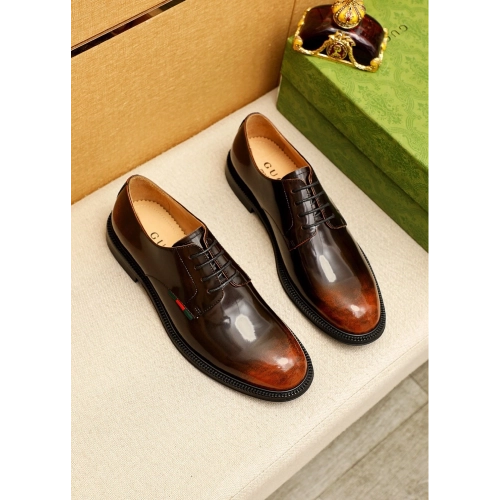 Gucci leather shoes 064,GUCCI SHOES,Business Shoes