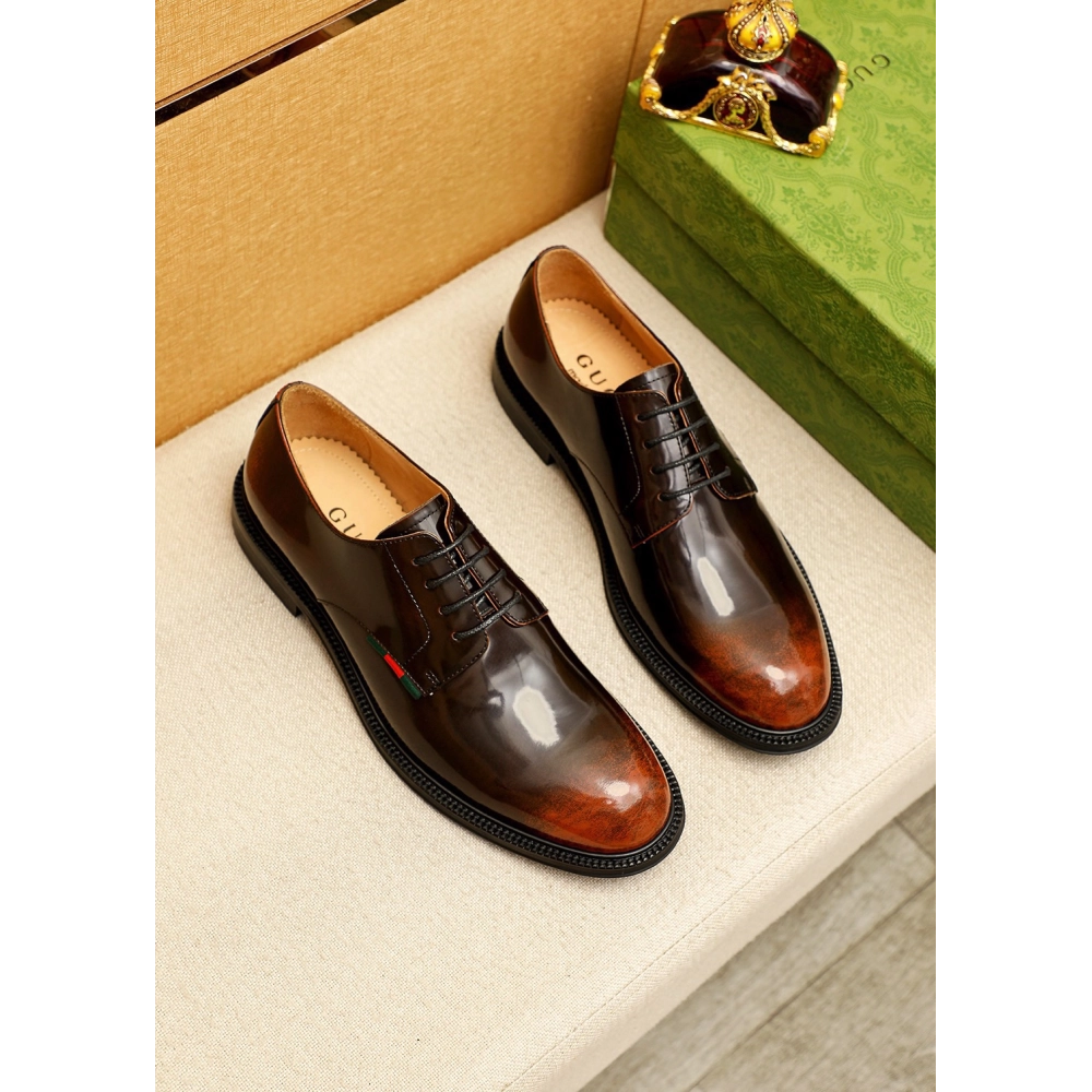 Gucci leather shoes 064,GUCCI SHOES,Business Shoes