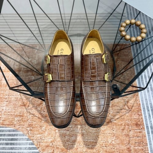 Gucci leather shoes 059,GUCCI SHOES,Business Shoes