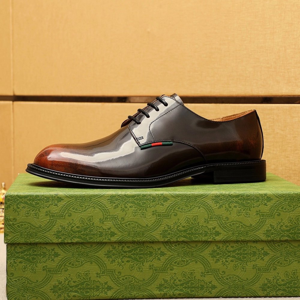 Gucci leather shoes 064,GUCCI SHOES,Business Shoes