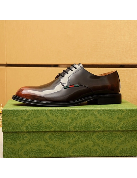 Gucci leather shoes 064,GUCCI SHOES,Business Shoes