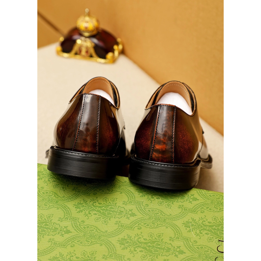 Gucci leather shoes 064,GUCCI SHOES,Business Shoes