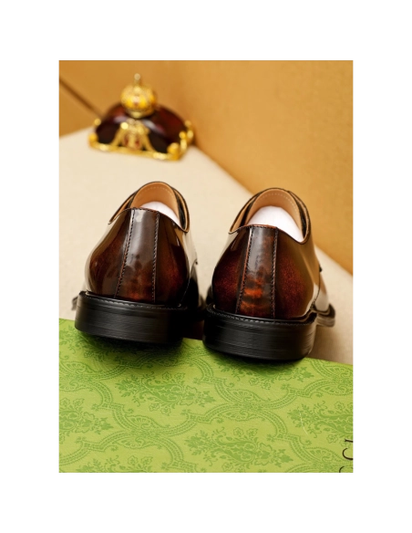 Gucci leather shoes 064,GUCCI SHOES,Business Shoes