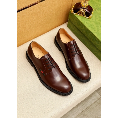 Gucci leather shoes 065,GUCCI SHOES,Business Shoes
