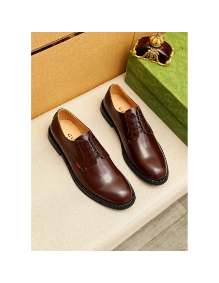 Gucci leather shoes 065,GUCCI SHOES,Business Shoes