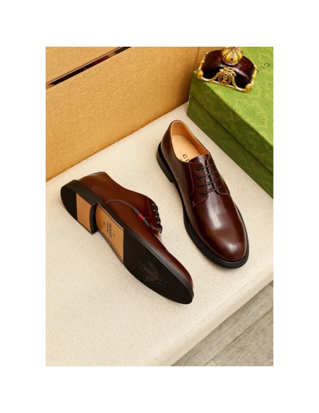 Gucci leather shoes 065,GUCCI SHOES,Business Shoes