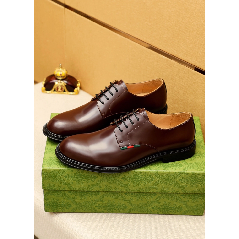 Gucci leather shoes 065,GUCCI SHOES,Business Shoes