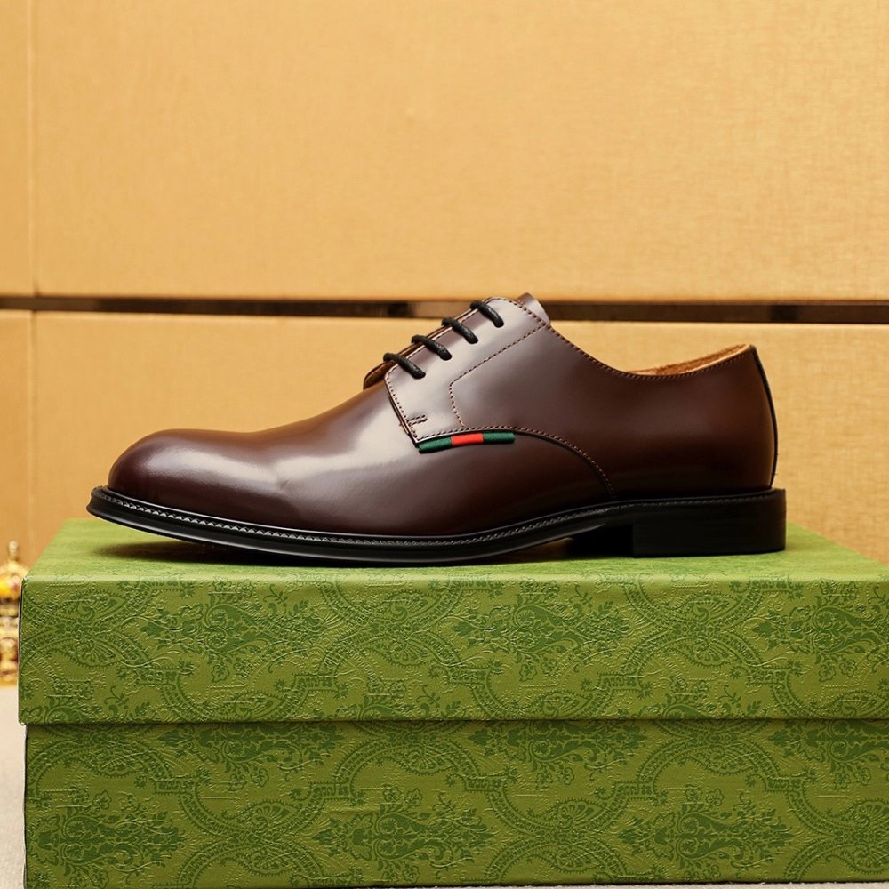 Gucci leather shoes 065,GUCCI SHOES,Business Shoes