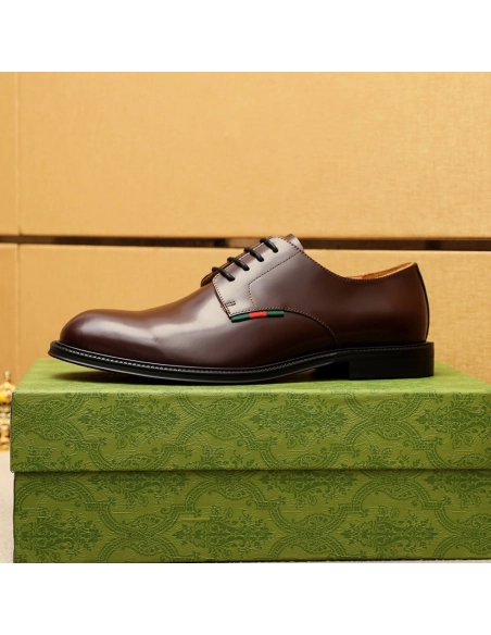 Gucci leather shoes 065,GUCCI SHOES,Business Shoes
