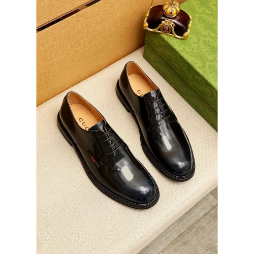 Gucci leather shoes 066,GUCCI SHOES,Business Shoes