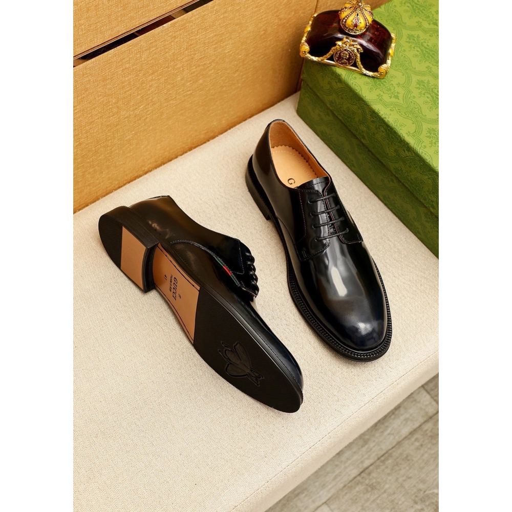Gucci leather shoes 066,GUCCI SHOES,Business Shoes