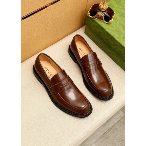 Gucci leather shoes 067,GUCCI SHOES,Business Shoes