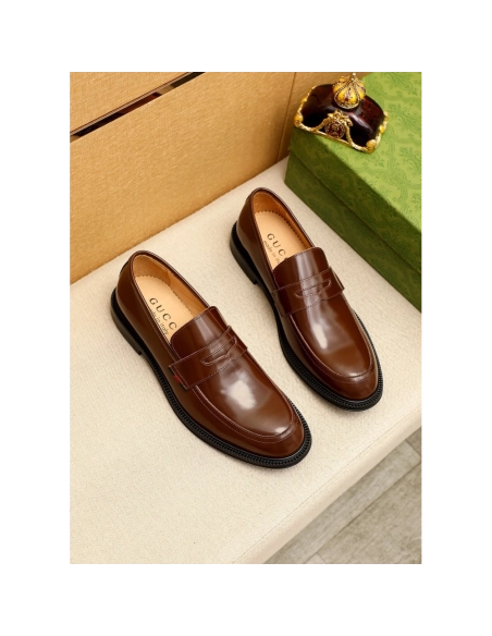 Gucci leather shoes 067,GUCCI SHOES,Business Shoes
