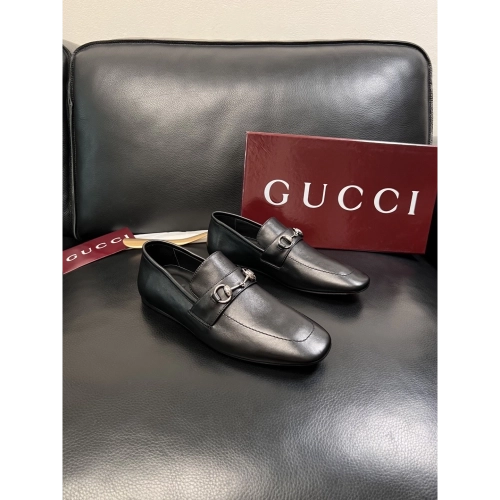 Gucci leather shoes 077,GUCCI SHOES,Business Shoes