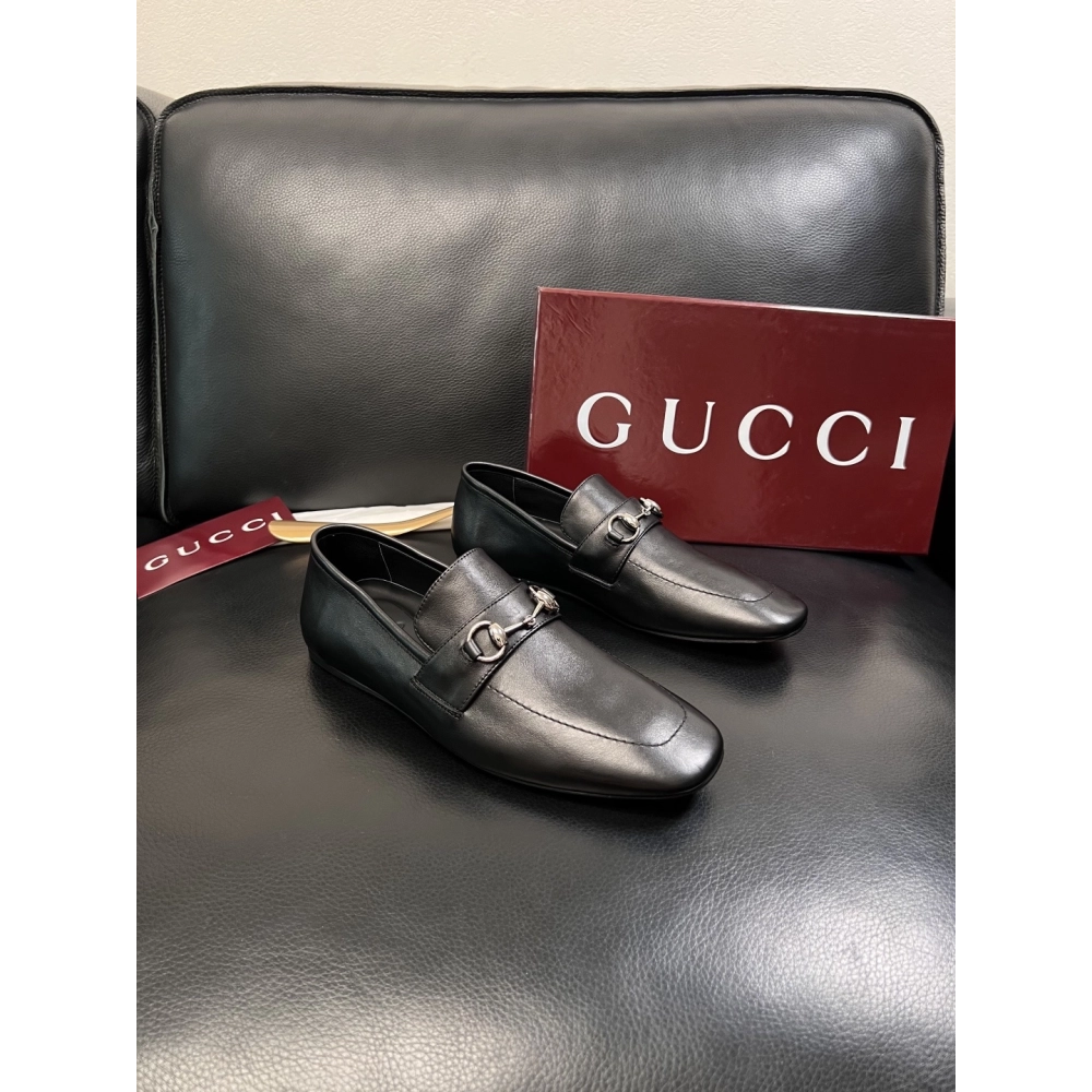 Gucci leather shoes 077,GUCCI SHOES,Business Shoes