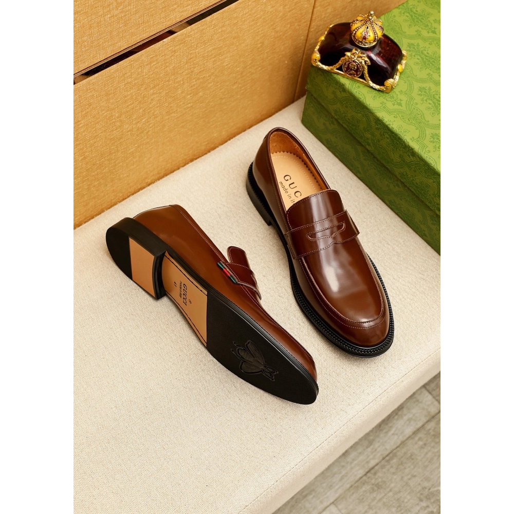 Gucci leather shoes 067,GUCCI SHOES,Business Shoes