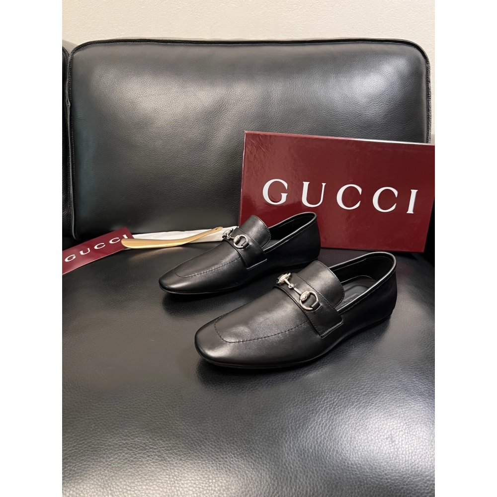 Gucci leather shoes 077,GUCCI SHOES,Business Shoes