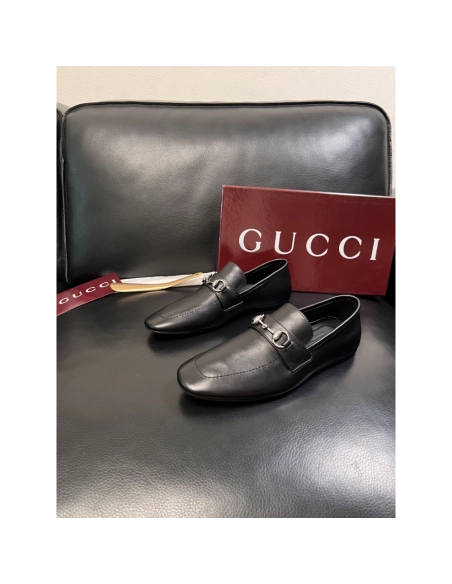 Gucci leather shoes 077,GUCCI SHOES,Business Shoes