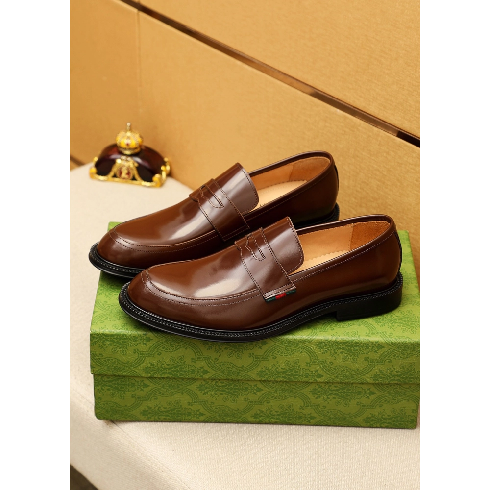 Gucci leather shoes 067,GUCCI SHOES,Business Shoes