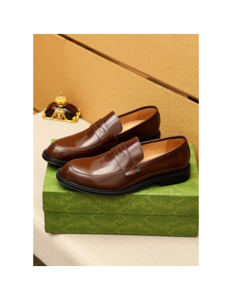 Gucci leather shoes 067,GUCCI SHOES,Business Shoes
