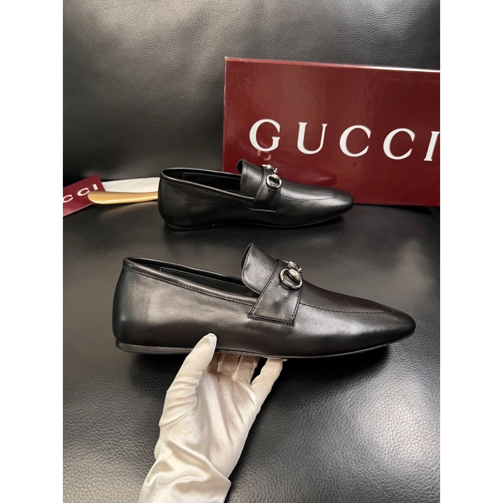 Gucci leather shoes 077,GUCCI SHOES,Business Shoes