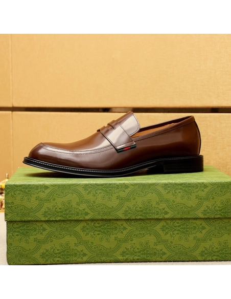 Gucci leather shoes 067,GUCCI SHOES,Business Shoes