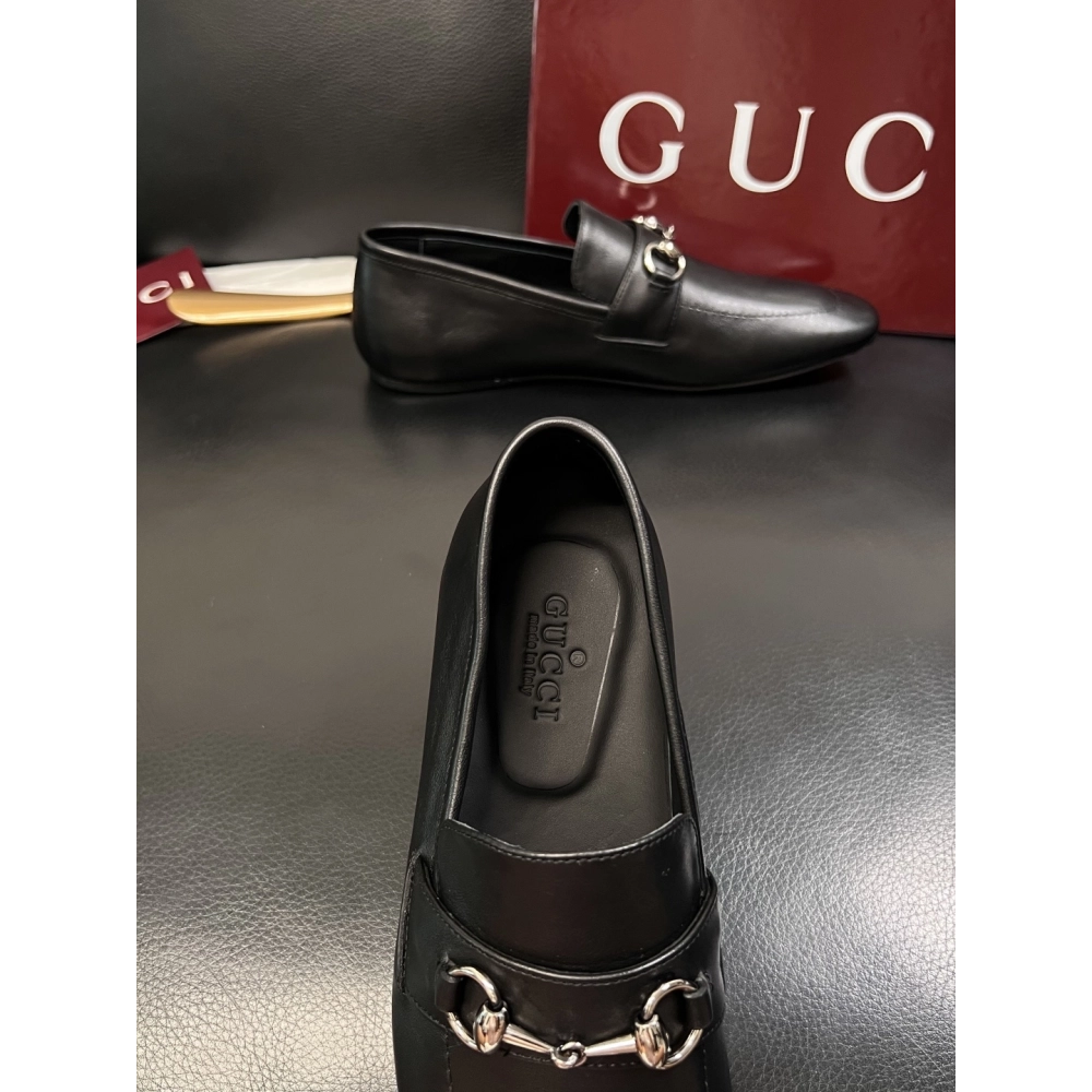Gucci leather shoes 077,GUCCI SHOES,Business Shoes