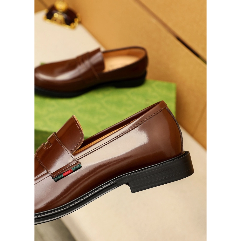 Gucci leather shoes 067,GUCCI SHOES,Business Shoes