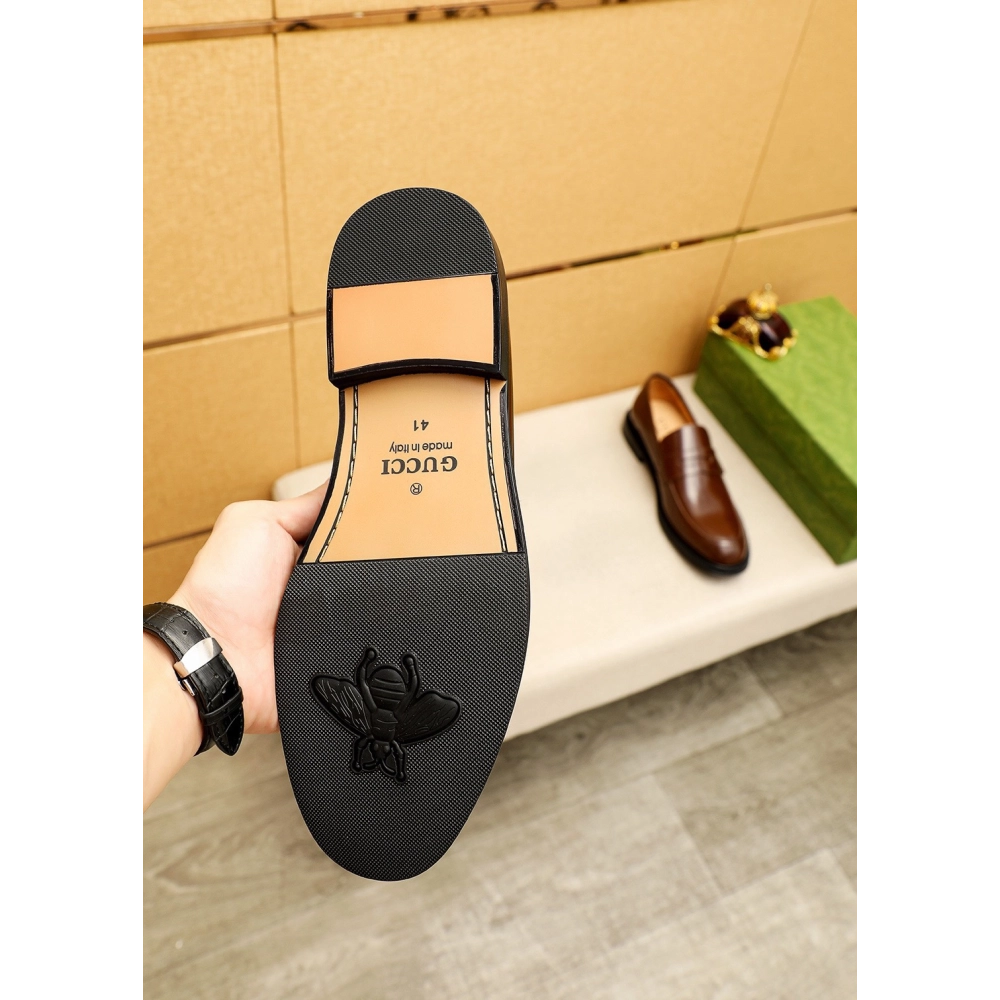Gucci leather shoes 067,GUCCI SHOES,Business Shoes