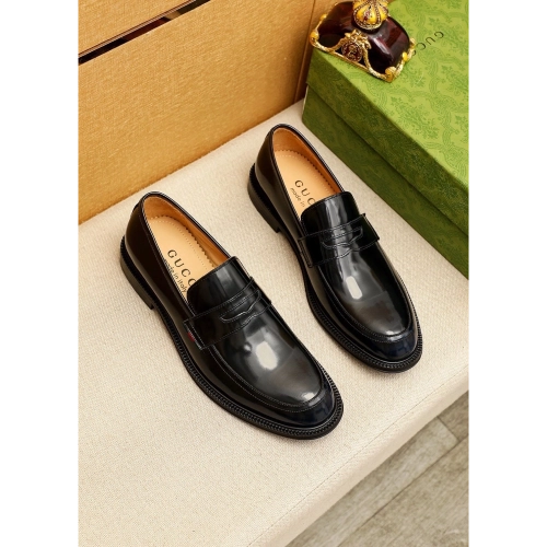 Gucci leather shoes 068,GUCCI SHOES,Business Shoes