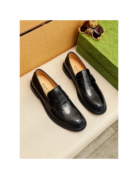 Gucci leather shoes 068,GUCCI SHOES,Business Shoes