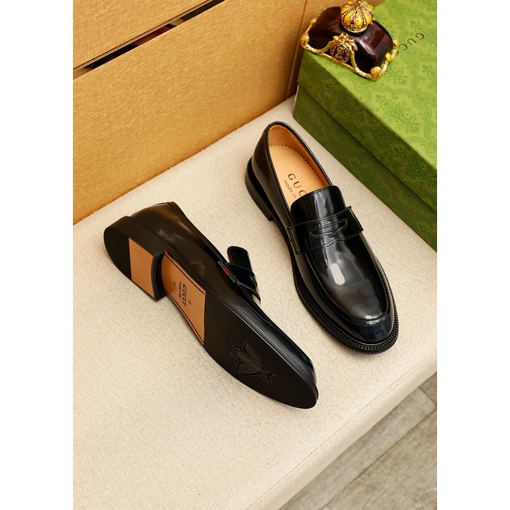 Gucci leather shoes 068,GUCCI SHOES,Business Shoes
