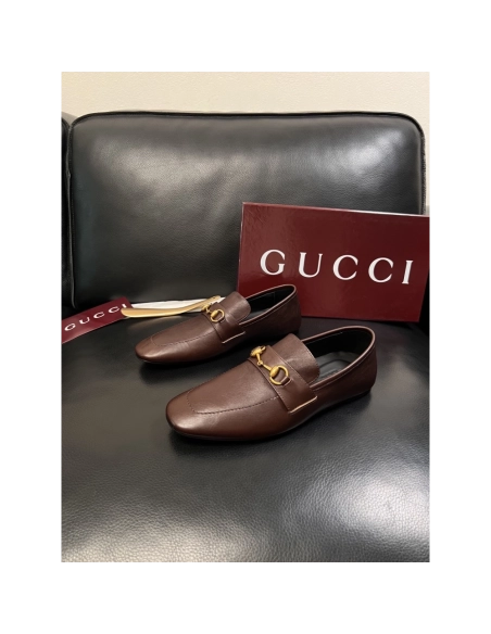 Gucci leather shoes 078,GUCCI SHOES,Business Shoes